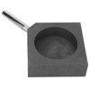 Casting Ingot Mold Round Gold Silver Melting Graphite Ingot Mold