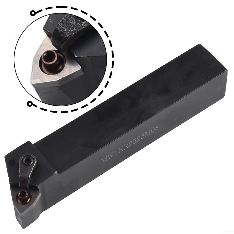 10pcs Rotary Tool Set 25mm MWLNR2525M08 Shank Carbide Rotary Tool