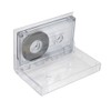 Blank Cassette Tapes 60 Minute Recordable Clear Audio Cassette Tape