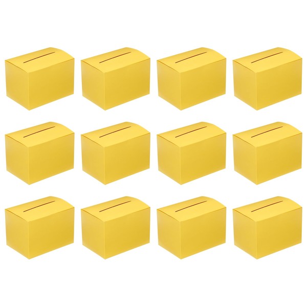 PATIKIL Cardboard Suggestion Box, 12 Pcs 6.5 x 4.5 x