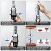3-H Truck Cargo Bar,Adjustable Support Pole All Metal 1 Pack,Cabinet