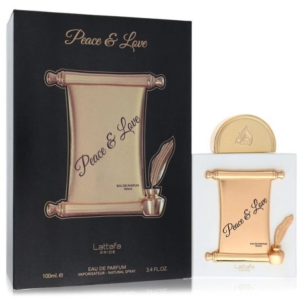 Lattafa Peace & Love by Lattafa Eau De Parfum Spray