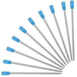 RANBOS 4-in-1 Four-Color Multifunctional Pen Refill, Black/Red/Blue Ballpoint Pen Refill,Great Gift for Friends, Loved Ones (Refill Blue)