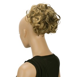 Prettyshop Hairpiece Rubber Scrunchy Bun for Wearing Hair Up