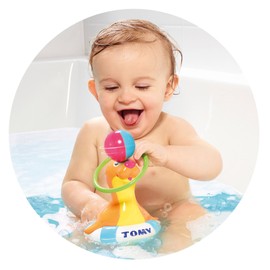 TOMY Toomies Sandy the Sea Lion - Motorised Bath Toy - Suitable From 1 year