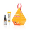 Q+A Merry + Bright Gift Set, Vitamin C Skincare Duo,