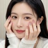Domiya Z567 Nail Tips, 24 Pieces, Short, Summer, Popular, Japanese