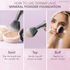 Dermaflage - Base de maquillaje en polvo mineral para piel
