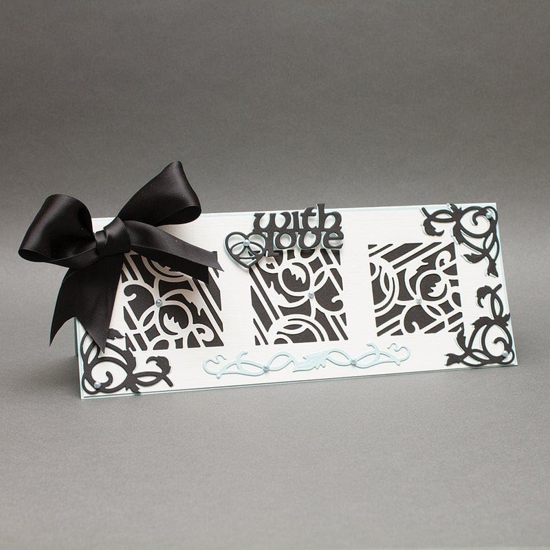 Tonic Studios Art Nouveau Patchwork Die Set - Pair of