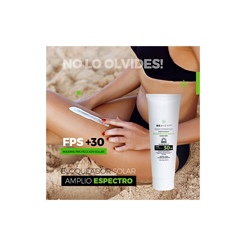 Protector Solar Vegano Facial y Corporal con Protección UVA-UVB 240g