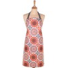 Darjeeling Orange Oilcloth Apron