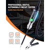 Automotive Test Light, Heavy Duty 5-90V Digital LED Electrical Tester,