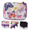 Operitacx 15Grid Camera Case Cute Portable Carrying Bag with Zipper