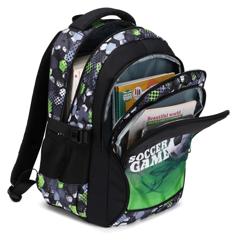 ADGBPE Boys Backpack School Bag Secondary Backpack Teen Student Durable