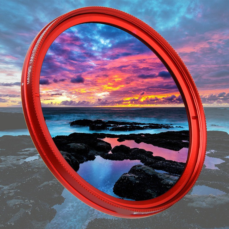 FOTGA 58mm ND2-400 Silm ND Filter Adjustable Variable Neutral Density