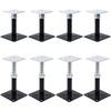 YXGJDP 8-Pack Lift Supports,Adjust Supports,Level Supports,Floor Jacks,Adjustable House Jack for
