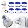 Bahan alamy Water Filter Tap Rotatable Tap Filter with 6
