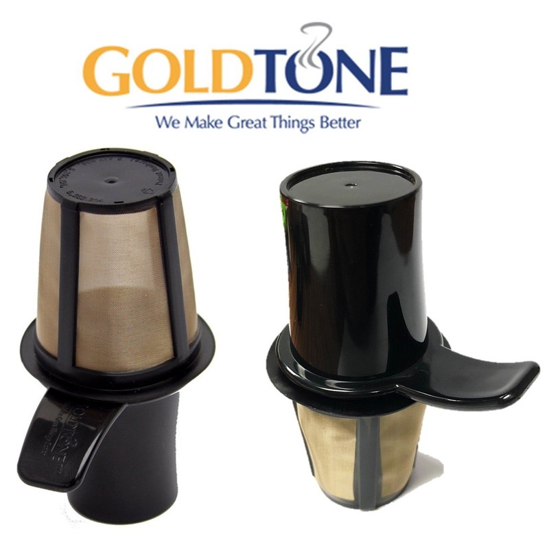 GoldTone 2-in-1 Reusable 1 Ounce Coffee Scoop and Tamper -