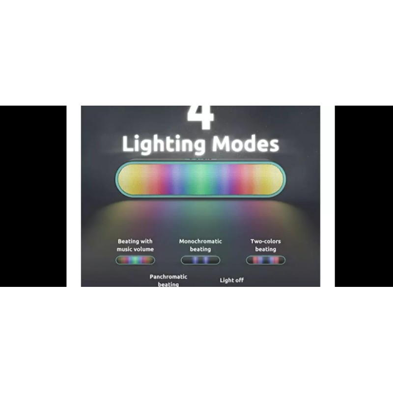 Speakers ELEHOT Portable Bluetooth Speakers True Wireless Stereo and Multi-Color