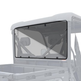 StarknightMT Uforce 600 Rear Windshield- UTV Back Window Compatible With 2021+ CFMOTO UForce 600 Back Windshield Polycarbonate Clear Windscreen 250 Time Stronger Than Glass