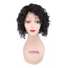 Beautyonline Peluca De Cabello Humano Rizado Con Encaje Frontal, 25