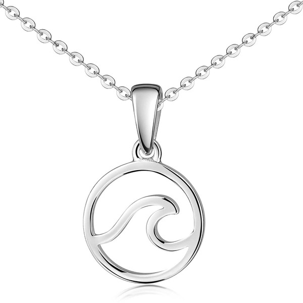 MATERIA by Matthias Wagner Wave Pendant Small for Chain 925