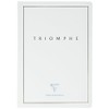 Clairefontaine 36126C Triomphe GOLD Collection A White Sewn Notebook -
