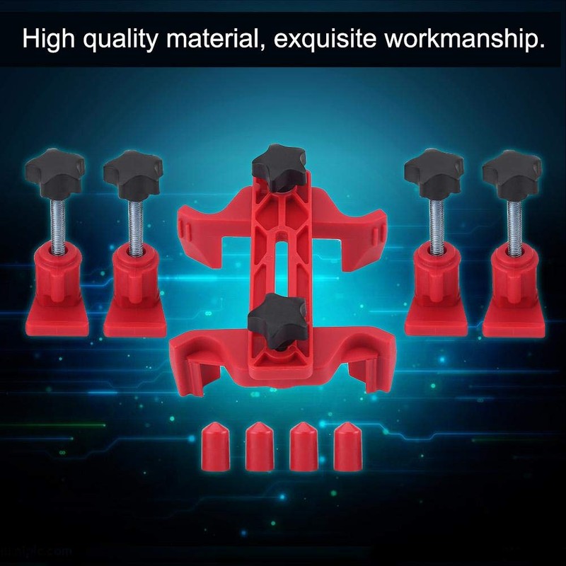 9 Piece Cam Lock Tool Set, Car Dual Cam Clamp