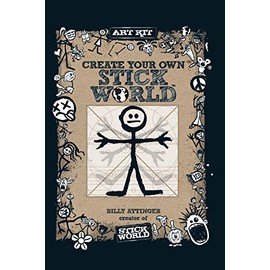 Create Your Own Stick World Kit: Includes technique book, pens,  and 80 page drawing journal!