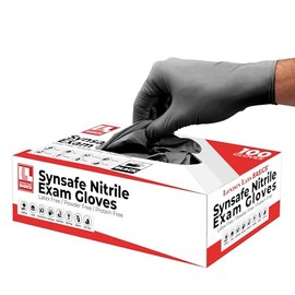 London Labs 4Mil Synsafe Black (100 CT)-S