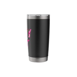 Funny Pink Camo Holy Hiit I Camouflage Lover Workout Stainless Steel Insulated Tumbler