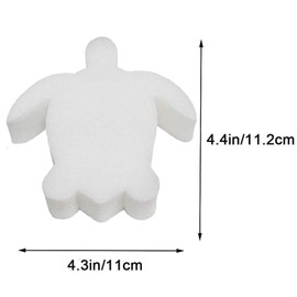 PODSI 30 PCS Scum Bug for Hot Tub - Scum Sponges for Hot Tubs & Pools, Efficient Pool Clarifiers & Enzymes - Turtle Shape, Easy to Use & Clean