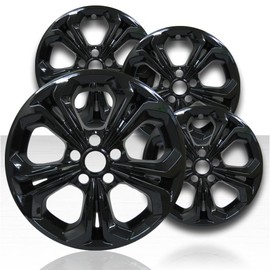 17" Gloss Black Wheel Skins for Honda Accord 2023-20025 (Set of 4)