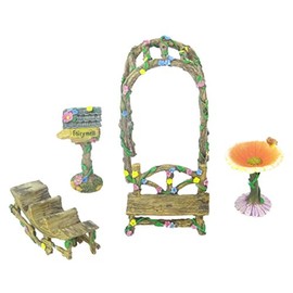 The Irish Fairy Door Company FD554527 Magical Fairy Garden Miniature