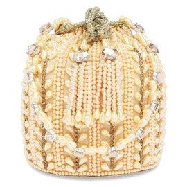 Aheli Indian Potli Bags Gift for Women Evening Bag Clutch Ethnic Bride Purse with Drawstring