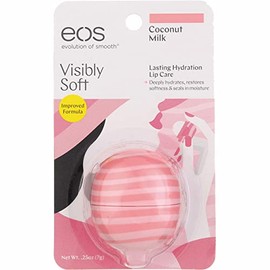 EOS Bálsamo labial de karité súper suave, leche de coco, 0.25 onzas (paquete de 11)