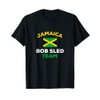 Jamaica Bobsled Team Jamaican Flag Bobsledding Country T-Shirt
