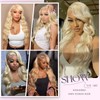 SISHAIRRO 613 Body Wave Lace Front Wig 32 Inch Blonde