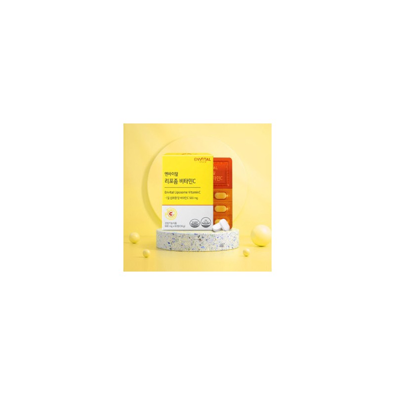 (Envital) Liposomal Vitamin C 600mg / (엔바이탈) 리포좀 비타민C 600mg