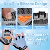 CubePlug Kids Boy Girl Cycling Climing Half Finger Gloves GEL