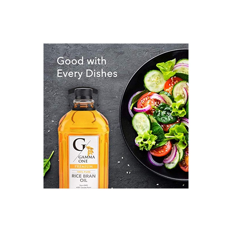 Gamma One Pure Rice Bran Oil 100% (0.5 L) $,