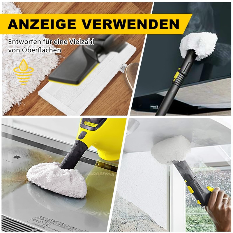 KEEPOW Pack of 8 Cleaning Wipes