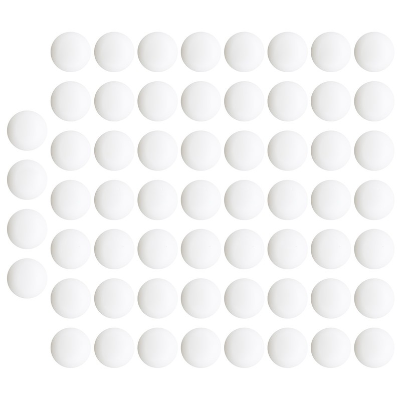 60Pcs Intermediate Training Exercise Pong Table Tennis Ball Outdoor Sports