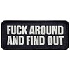 FAFO Mess Around and Find Out Woven Patch | 2pc