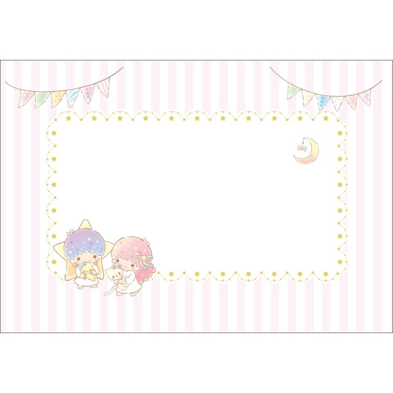Sanrio Little Twin Stars Pink Starry Sky CD4-1 P 7404