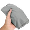 BTSKY 2 Pack Grey Bar Stools Slipcovers with Backrest Cover