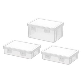 kediyoo Playing Deck Card Storage Box Playing Card Cases Trading Card Deck Case Clear Playing Card Box