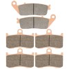 Caltric Front & Rear Brake Pads for Victory Cory Ness