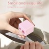 Pink Double Barrel Lip Eye Liner Pencil Sharpener with Cover