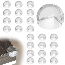 ZoeTekway Pack of 25 Edge Protectors Baby Corner Protection Table for Protection of Babies and Children, Transparent Edge Pro